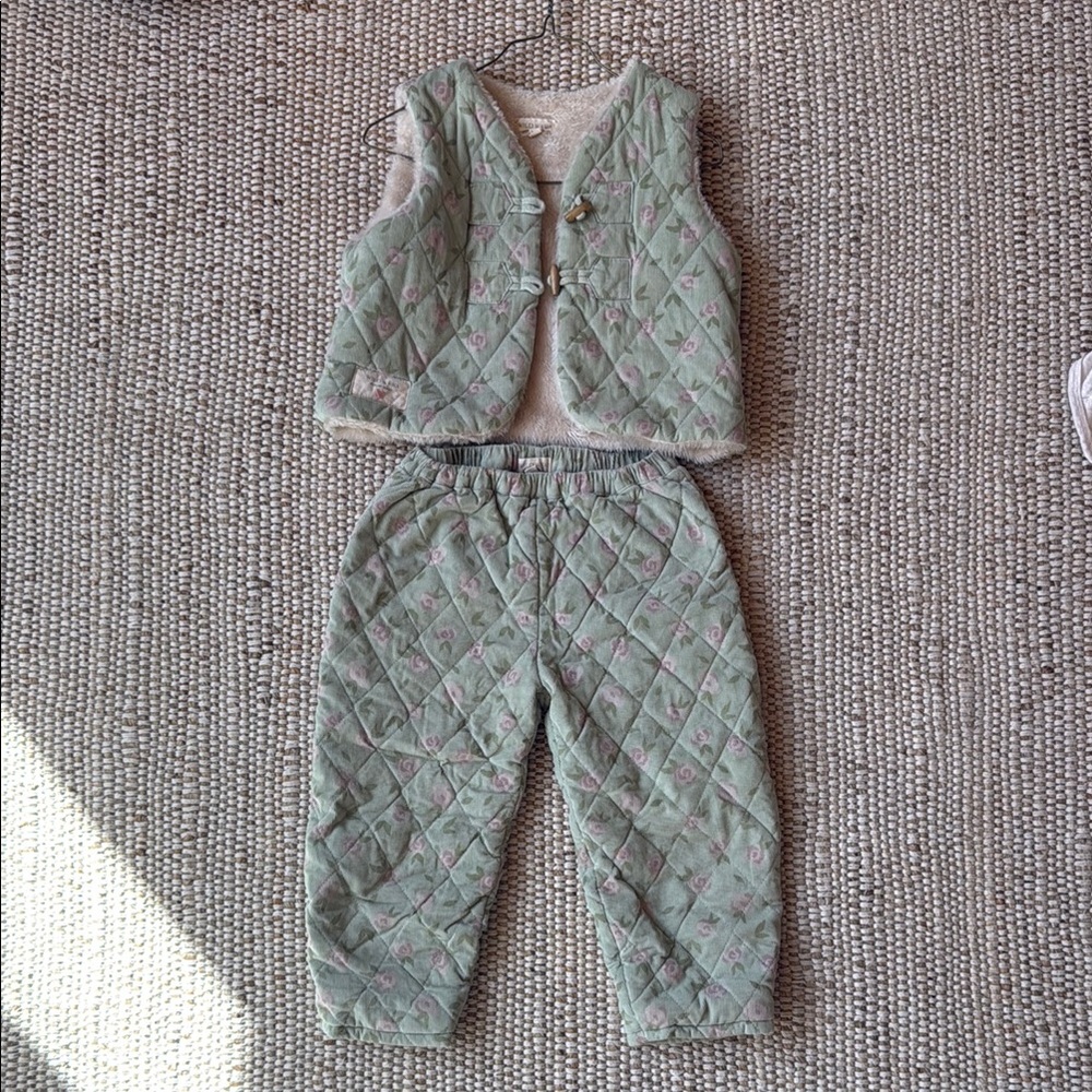 Wild Wawa Two-Piece Vest & Pants Set